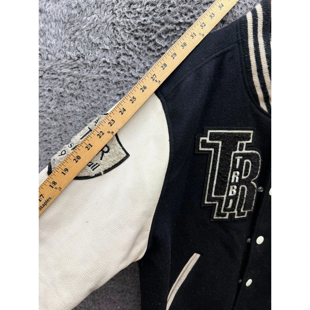 Vintage True Religion Richie Letterman Basketball Varsity Jacket Mens Size XXXL